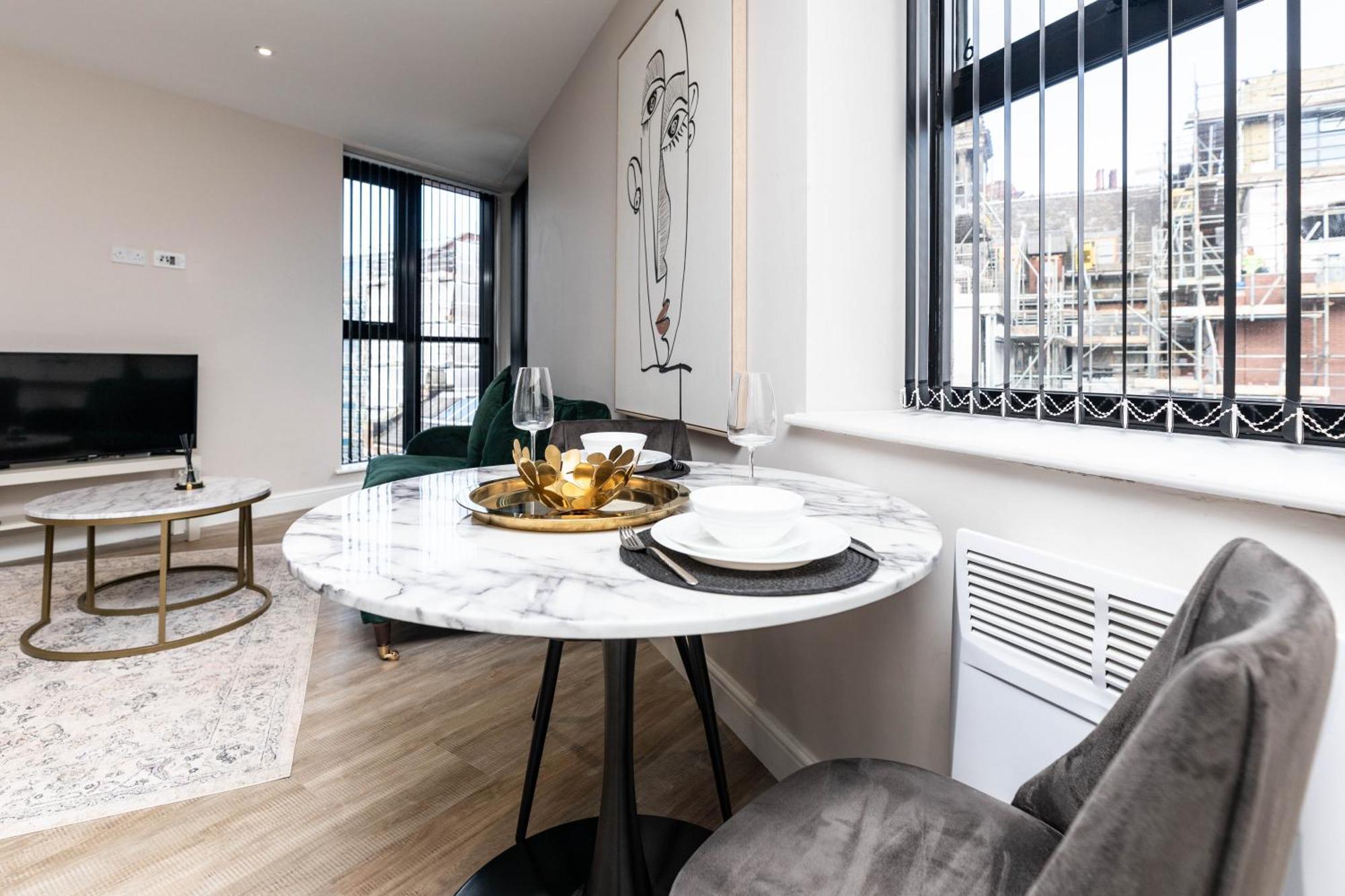 Modern 1Bed Flat In The Heart Of Leeds City Centre Kültér fotó